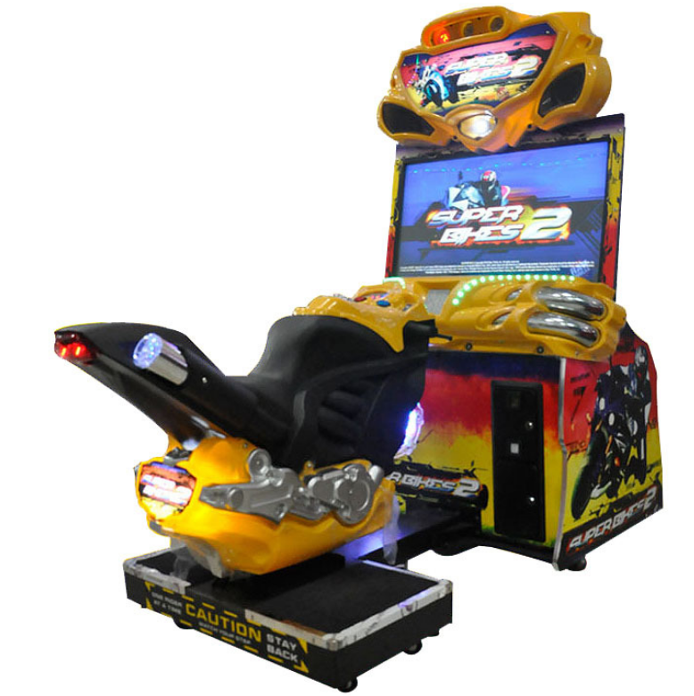 42 inch luxury FF motor racing games simulator motorcycle r arcade game machine