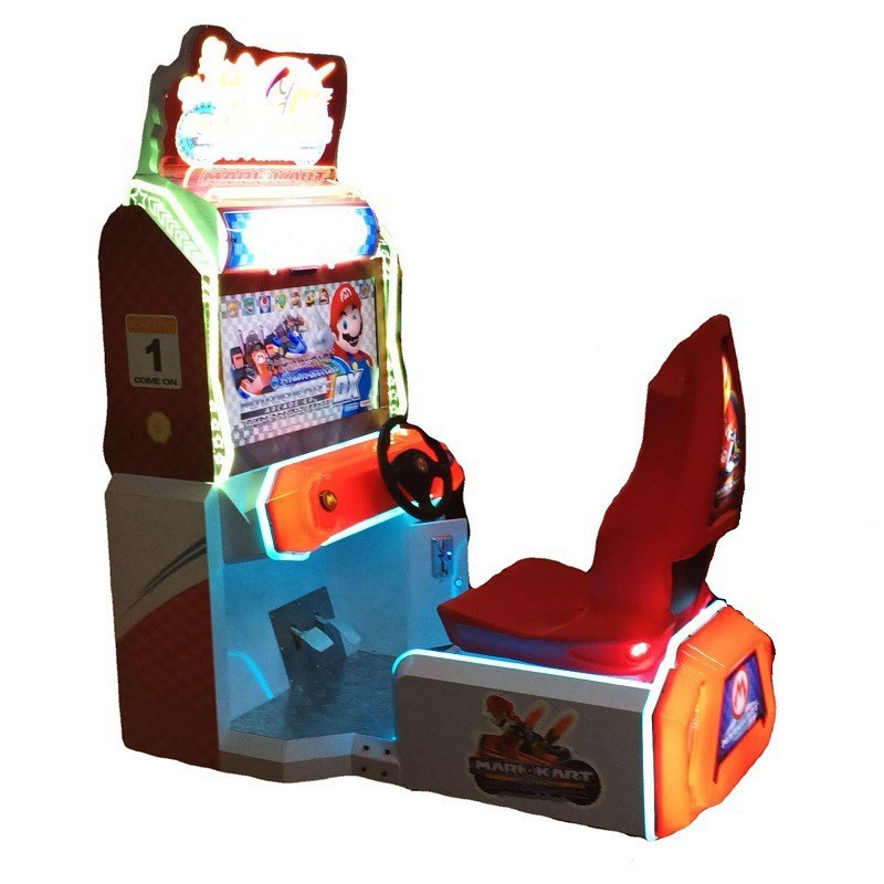 Dinibao 42 inch Mario Kart DX simulator coin operated racing car game machine