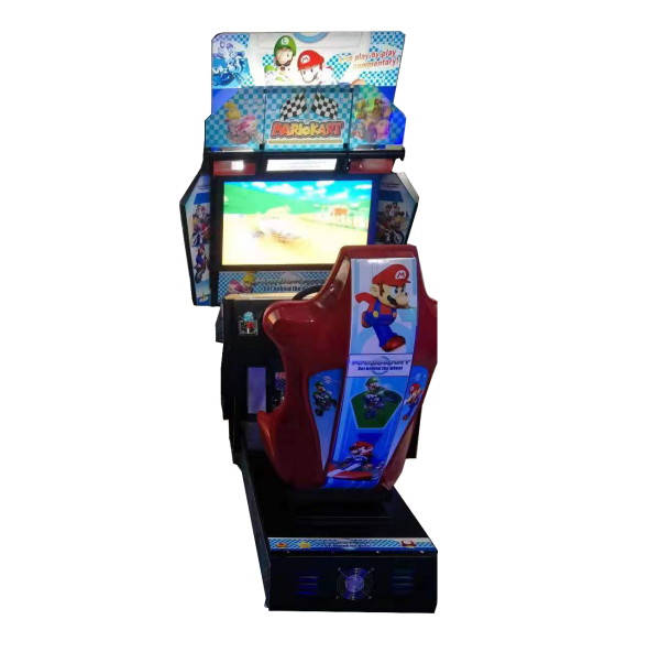 Dinibao 42 inch Mario Kart DX simulator coin operated racing car game machine