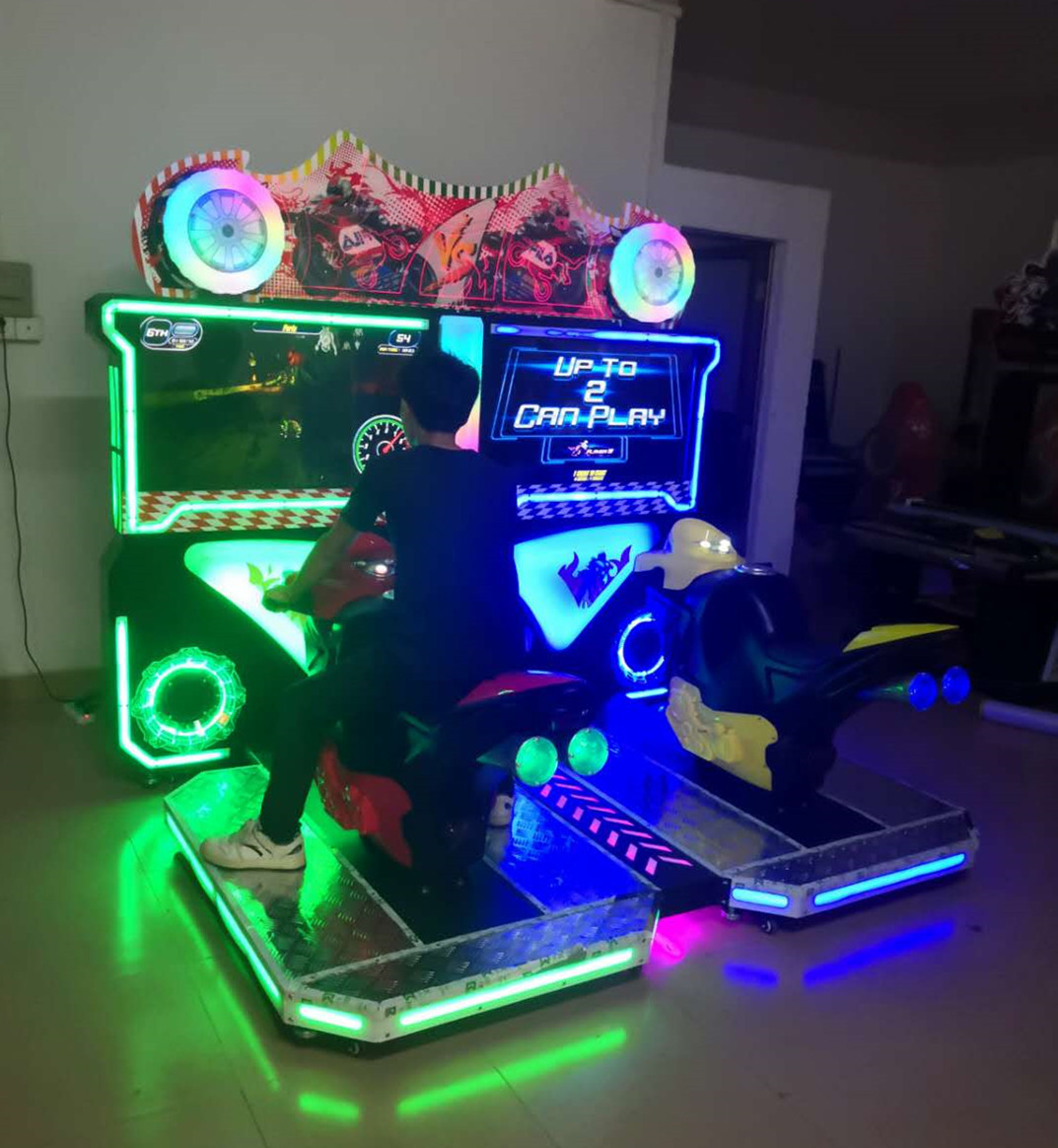 42 LCD FF Motor 2P racing games simulator motorcycle arcade game machine