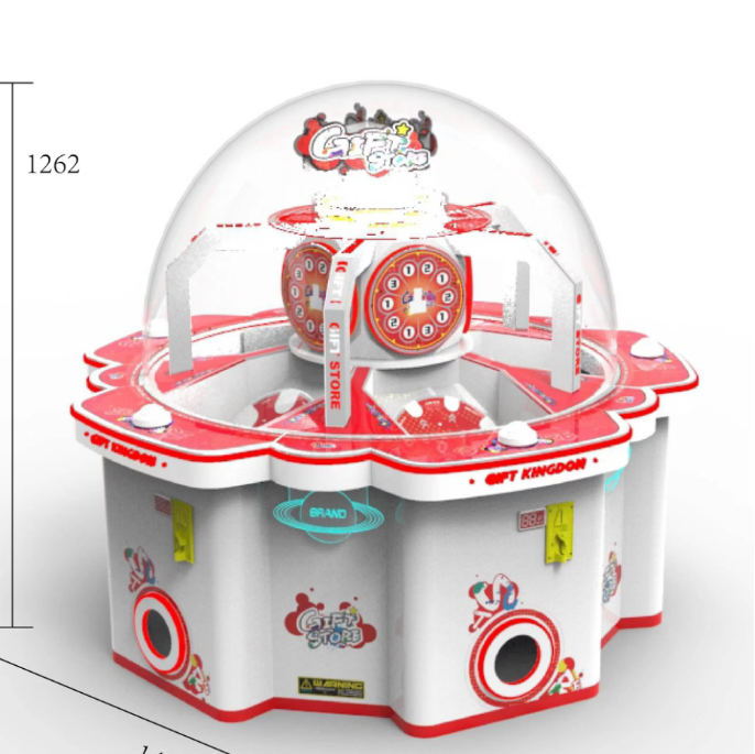 2023 New arrival Gift Store 6P giftware game machine