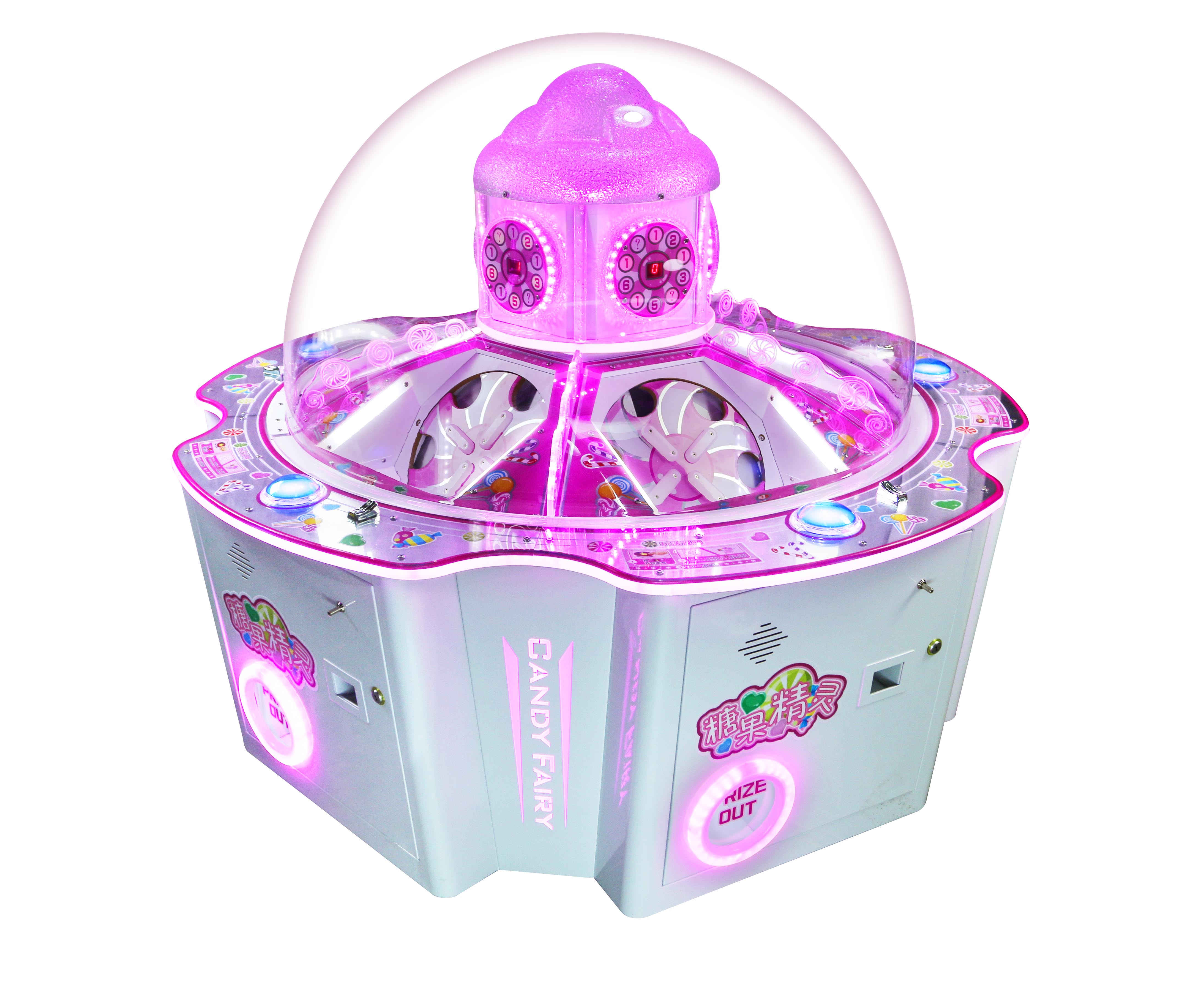 Coin operated Factory direct sale Candy Fairy giftware Claw Toy Machine