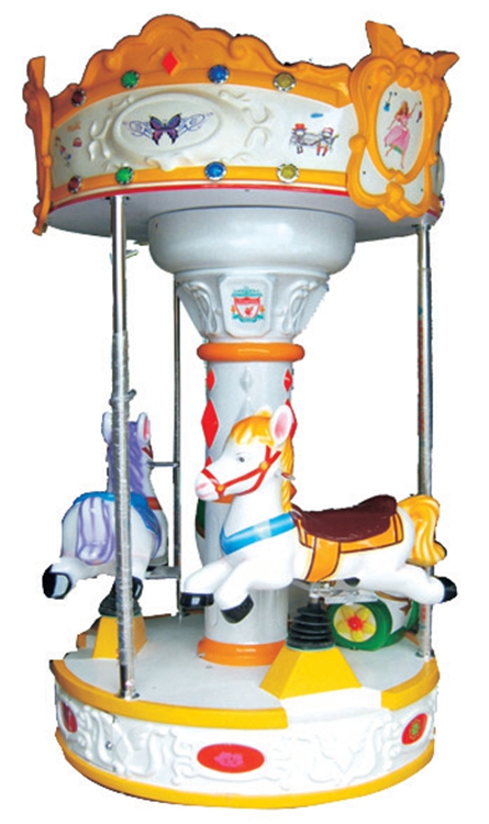 low price 3 players kid carousel ride for kids playground