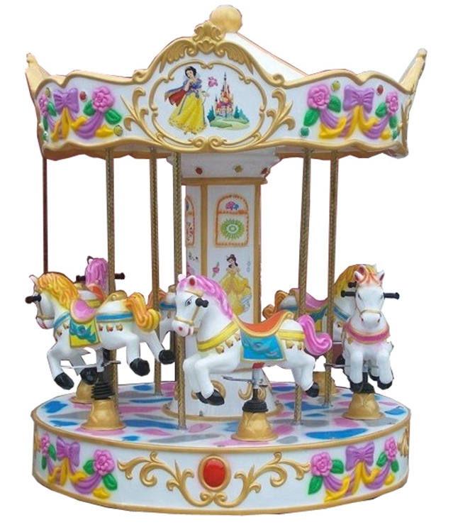 China Cheap 6 Players Carousel Kids Riddes Coin Operated Arcade Game Machine