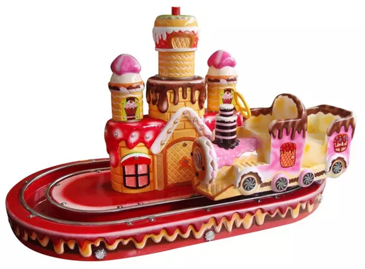 Dinibao 2 seats colorful kids cake train