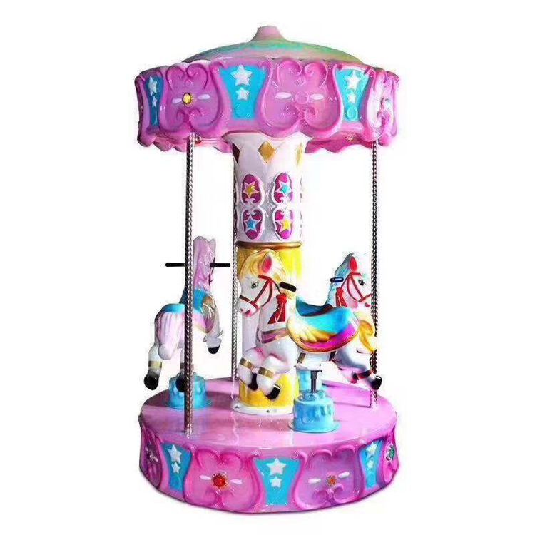 children's playground 3 seats merry go round for amusement park