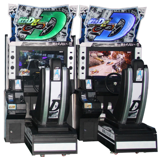 Initial D arcade stage ver.8 coin operated simulator racing arcade video game machine