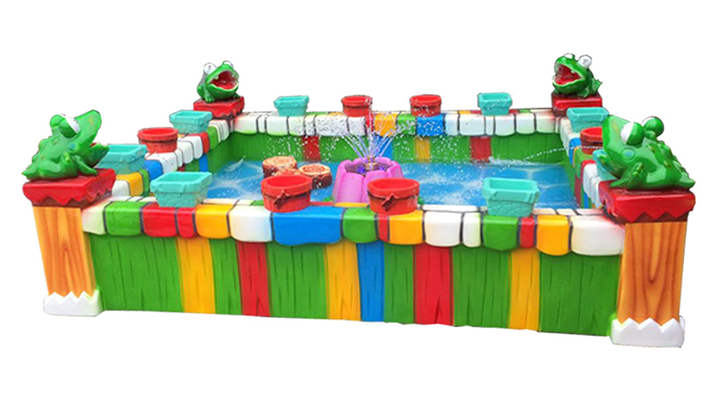 Kids Amusement Game Machines Colorful Fishing Pond