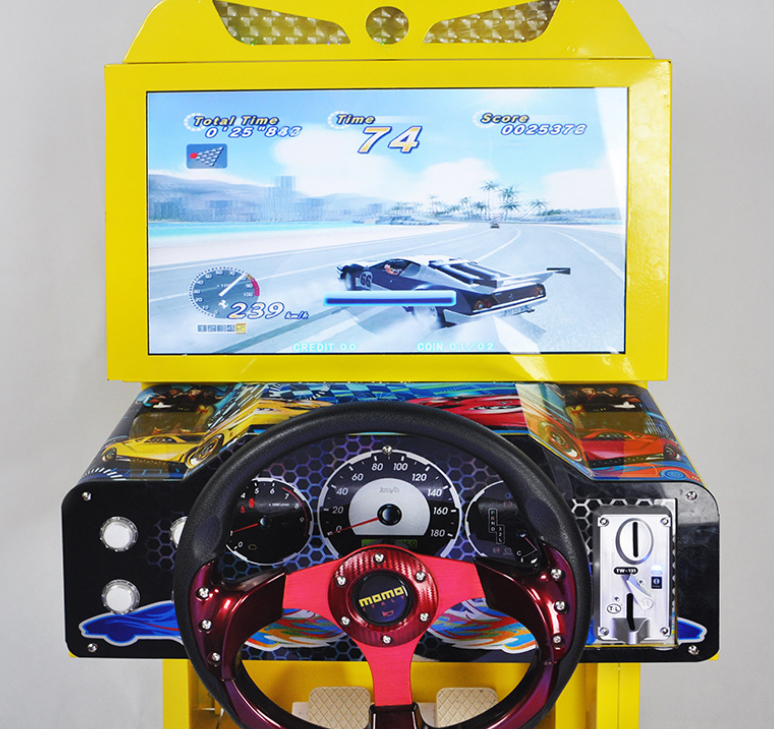 coin operated arcade game machine Kids outrun 22LCD car racing simulator game machine