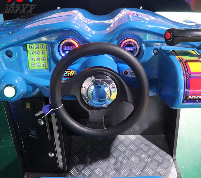 China factory sale H2 Overdrive transformers speed car driving simulator racing arcade game machine