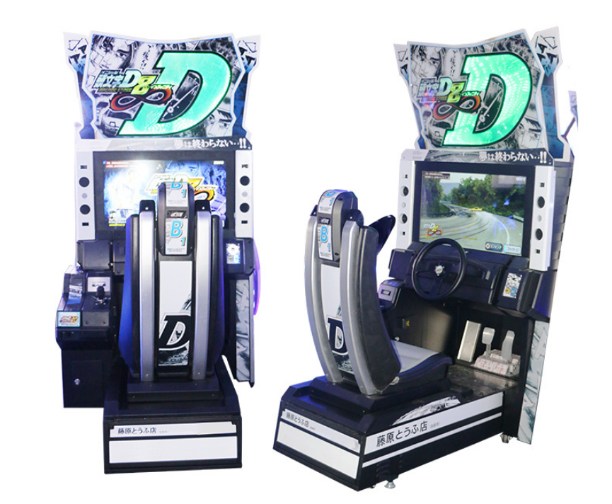 Initial D arcade stage ver.8  coin operated simulator racing arcade video game machine