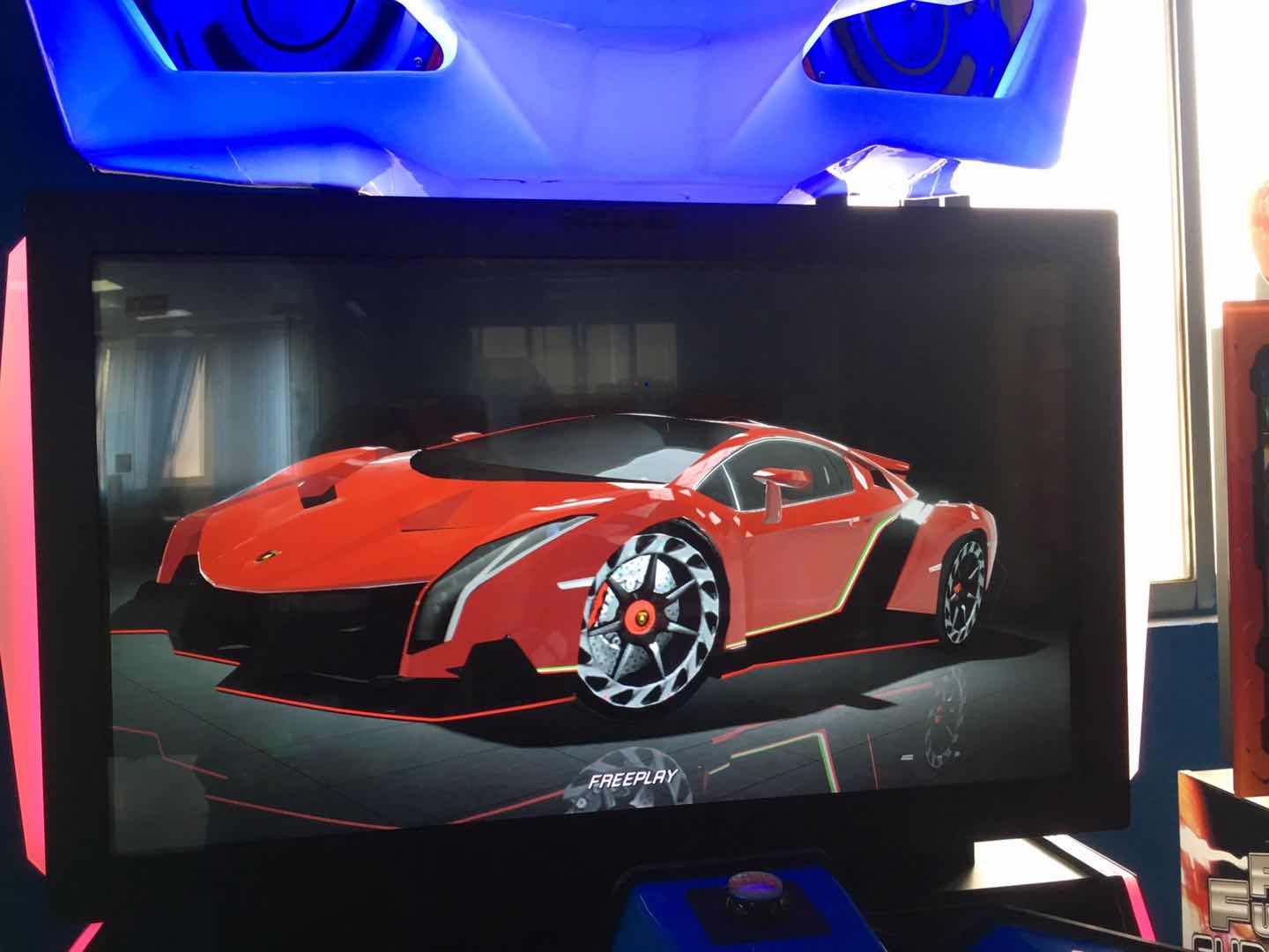 Dinibao Luxury simulator racing car dynamic storm racing games coin operated arcade games machines