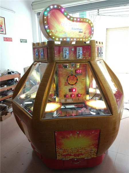 Luxury Golden Fort Push Redemption Lottery Ticket Game Machine.jpg