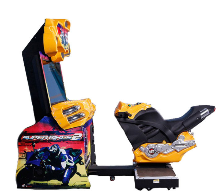 42 inch luxury FF motor racing games simulator motorcycle r arcade game machine