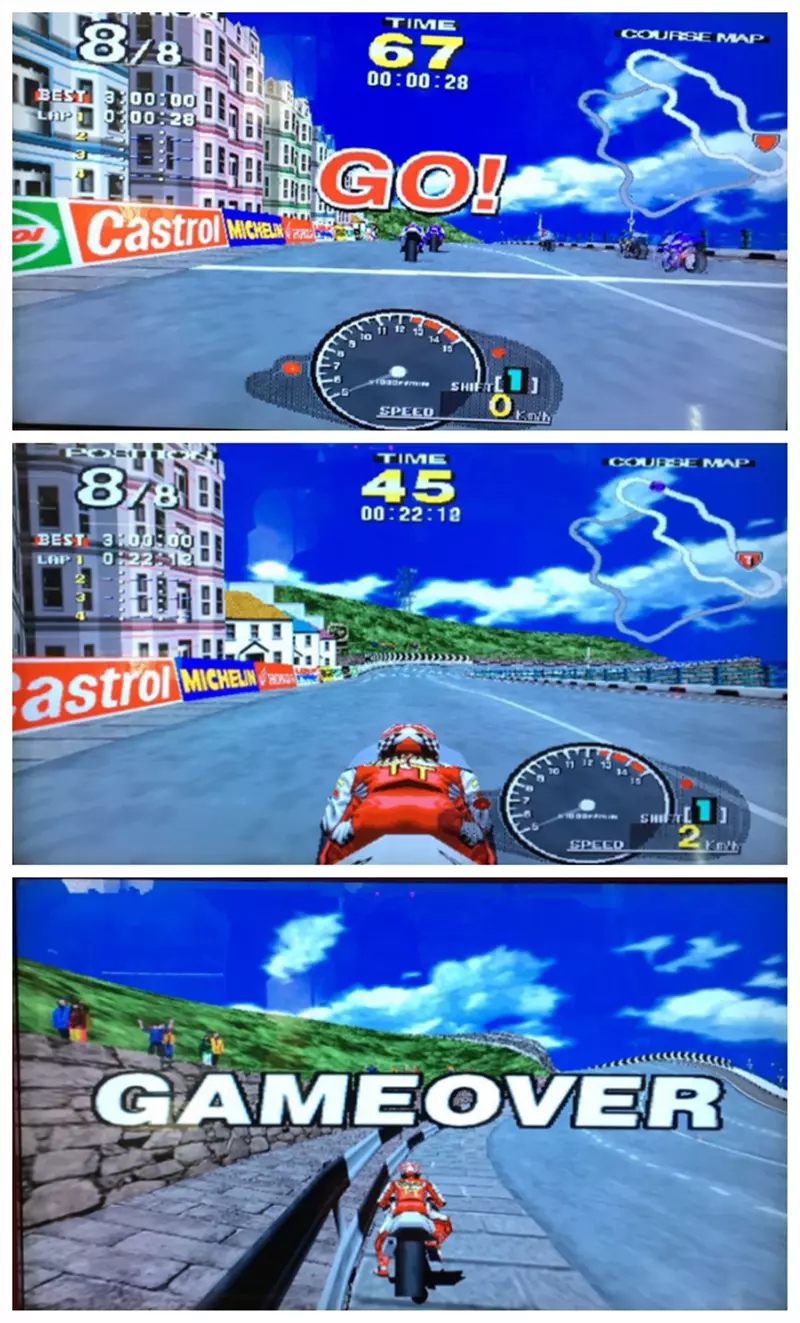 FF MOTO Racing Arcade machine