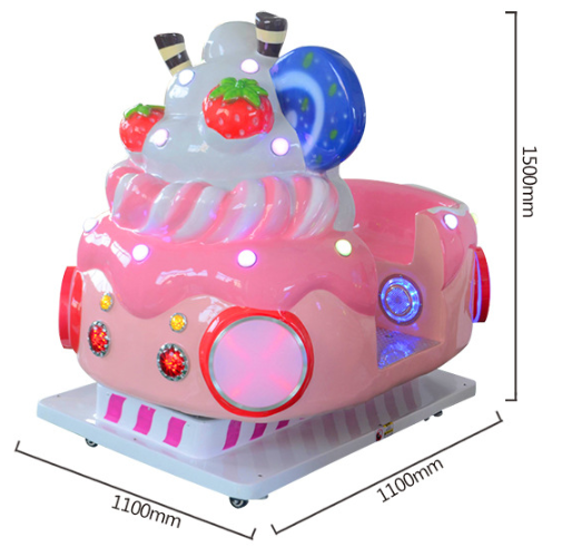 Hot selling coin operated games candy family kiddie ride machine for kids