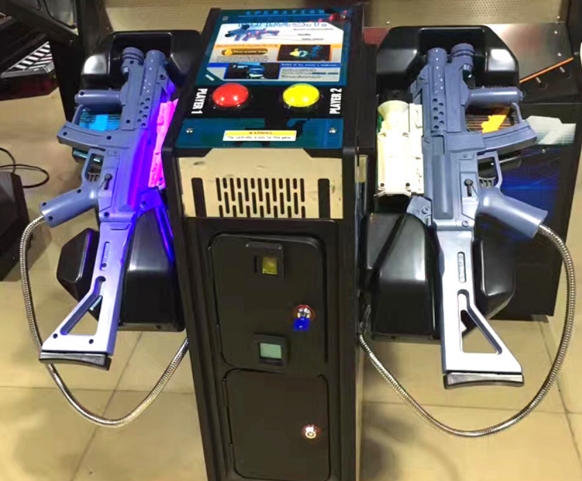 Dinibao coin operated 55 inch operation ghost simulator gun shooting arcade game machine