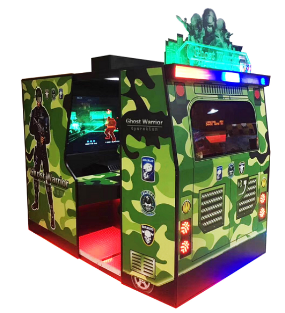 Amusement Park Coin Operated Arcade Machine Operation Ghost Gun Simulator Shooting Game Machine