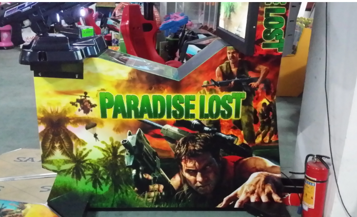 High Quality 42 inch Paradise Lost Video Gun Shooting Arcade Game Machine For Game Center