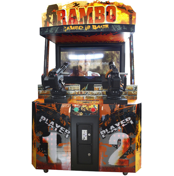 Dinibao amusement rambo shooting games simulator gun shooting arcade game machine