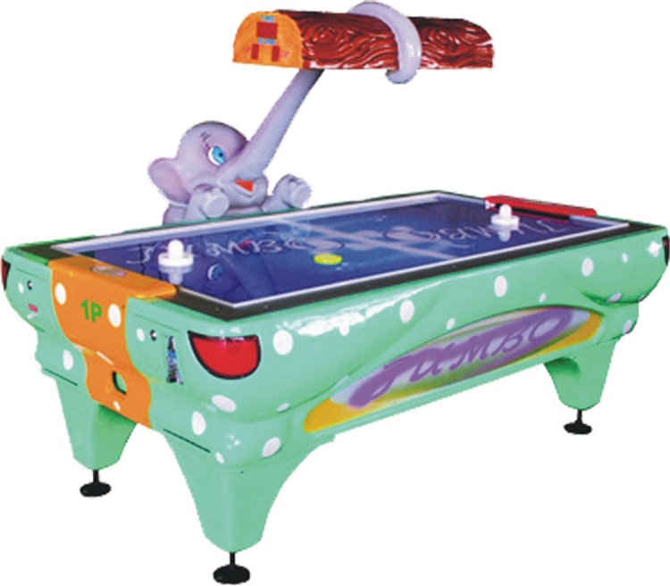 Indoor Coin Operated Arcade Sports Redemption Games Kids Elephant Air Hockey Table Machine 