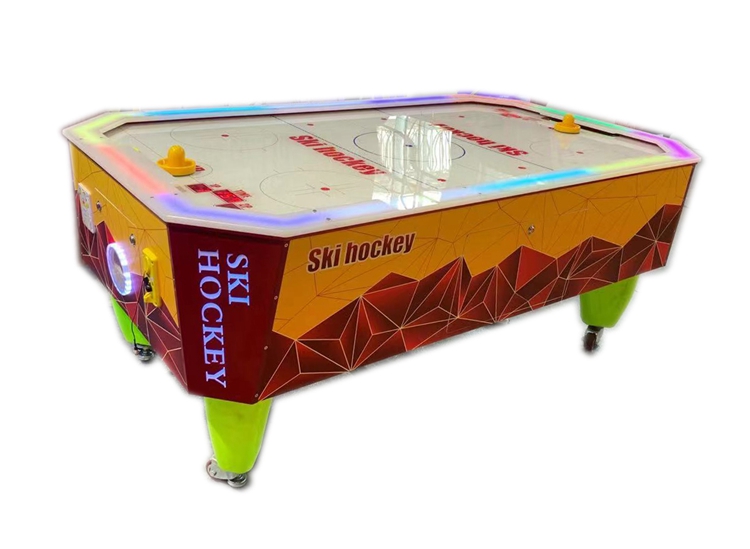 indoor amusement park arcade air hockey ski hockey game machine for sale