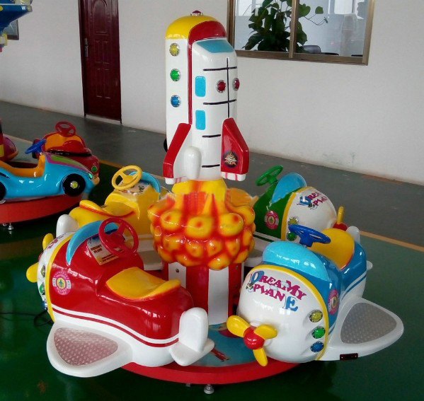 Dinibao Factory Kids playground Dream Plane amusement mini carousel