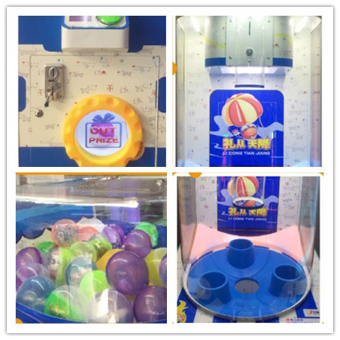 Hot sale coin operated vending kids toys capsule game machine for amusement park