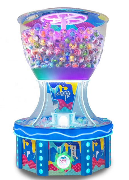 DNB new design coin pusher vending kids toys capsule Ball Paradise game machine