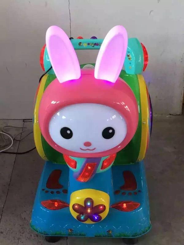 Dinibao hot and cheap shopping mall coin operated kids games small rabbit kiddie