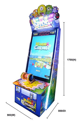 Hot Selling Monster Catcher Arcade Lottery Amusement Ticket Park Redemption Game Machine