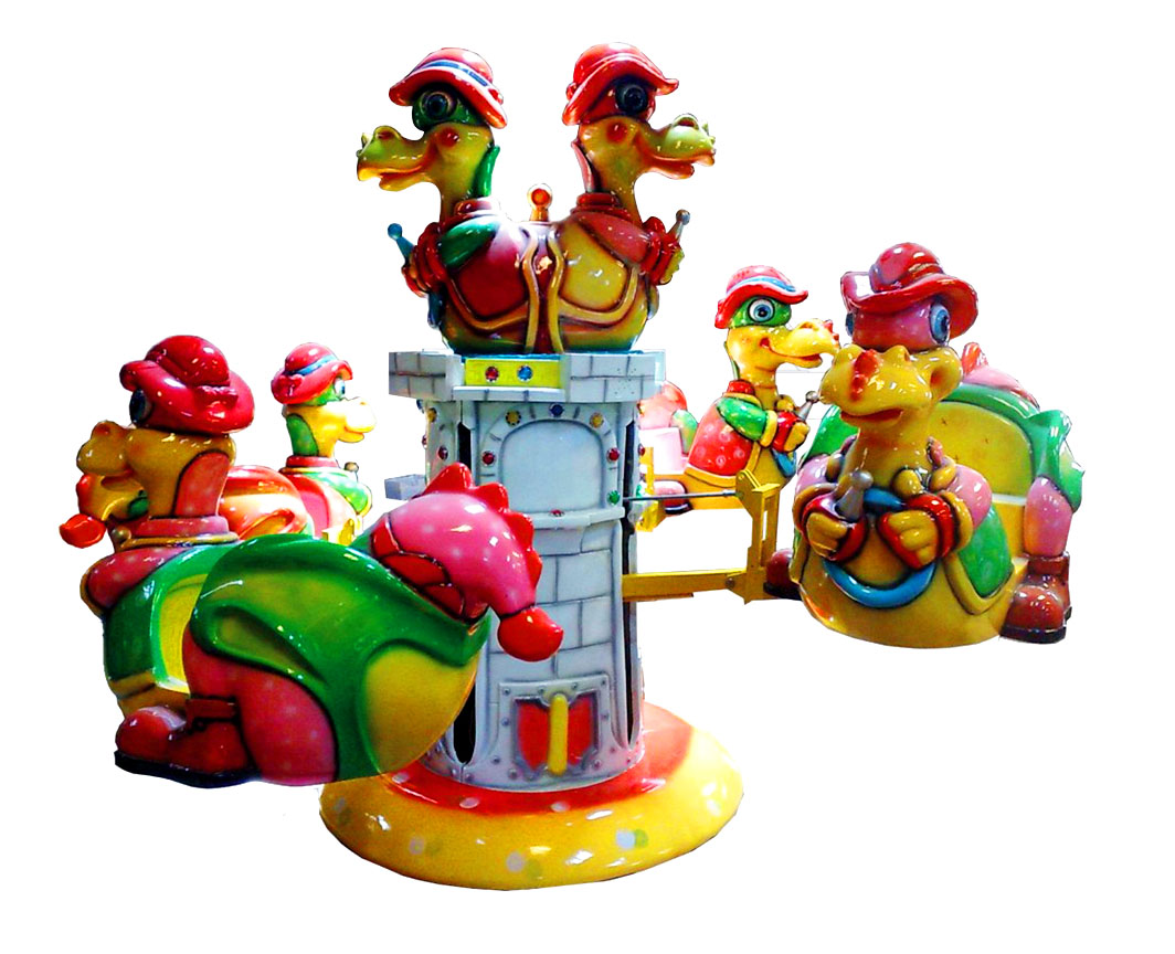 Dinosaur style mechanical rides game machine