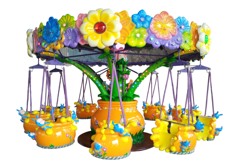 Dinibao Indoor Game Center Flowers Paradise Carousel For Sale