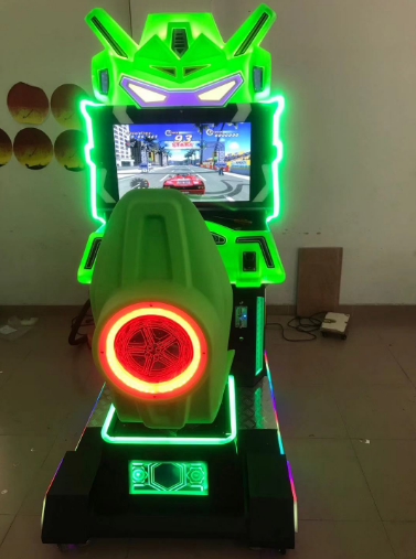 Dinibao cheap price coin operated arcade car transform car simulator racing arcade game machine