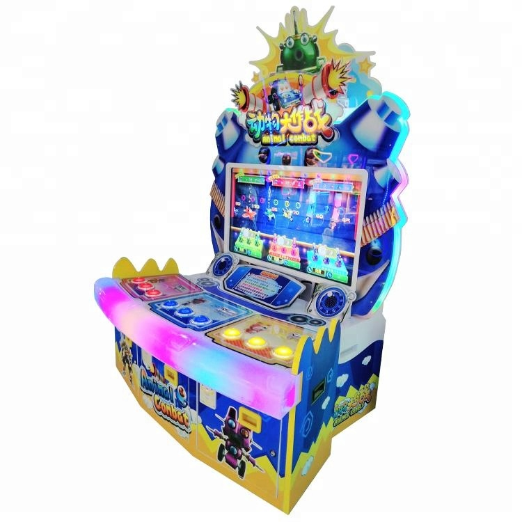 Indoor Lottery Amusement Coin Operated Animal Combat Game Machine