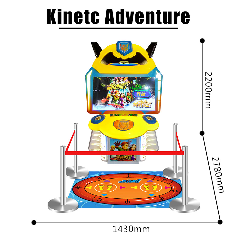 Dinibao Coin Operated Kinetc Adventure Redemption Game Machine