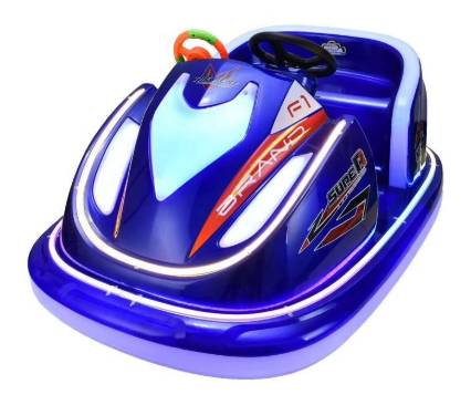 Colorful Rainbow Battery Bumper Car