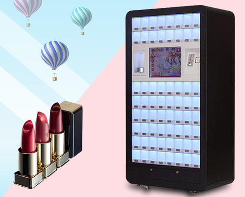Lipstick gift machine